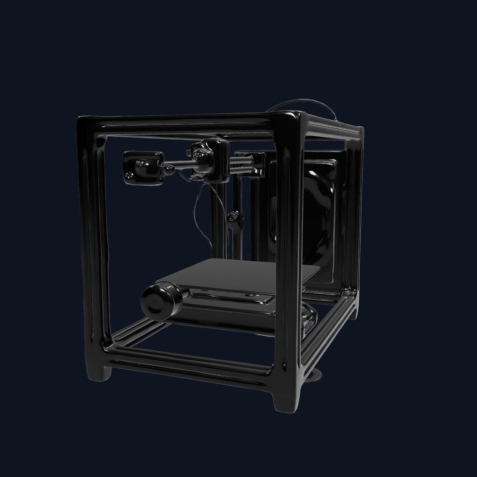 D Printer Machine Model Pack